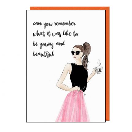 can you remember funny birthday card